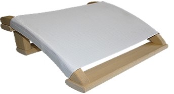 Hoofd & Rugsteun met textieldoek