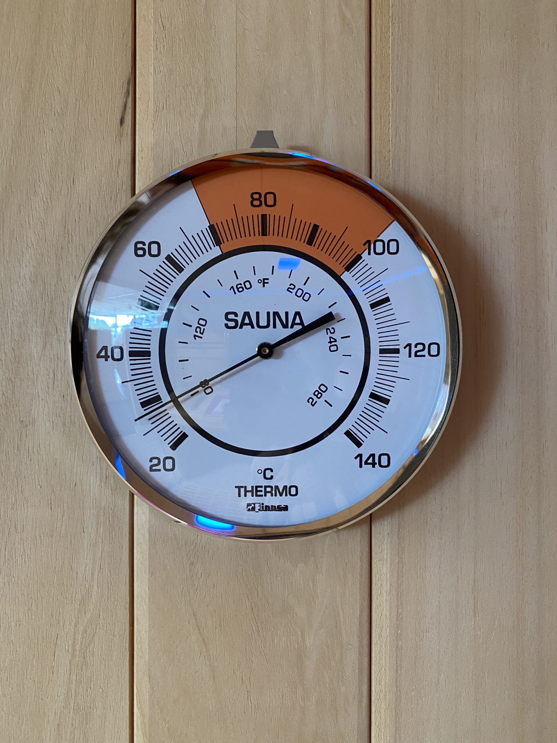 Sauna Thermometer RVS