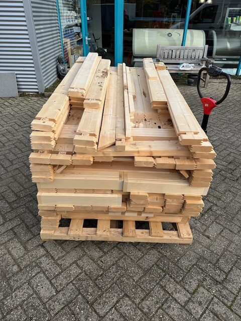 Finse binnensauna MS1 hoekmodel | Van €3850,- voor €1500,-! - Afbeelding 3